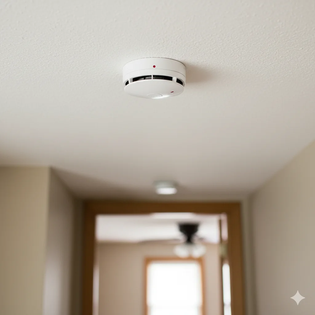 Home safety inspection checklist including smoke alarms and railings in Virginia